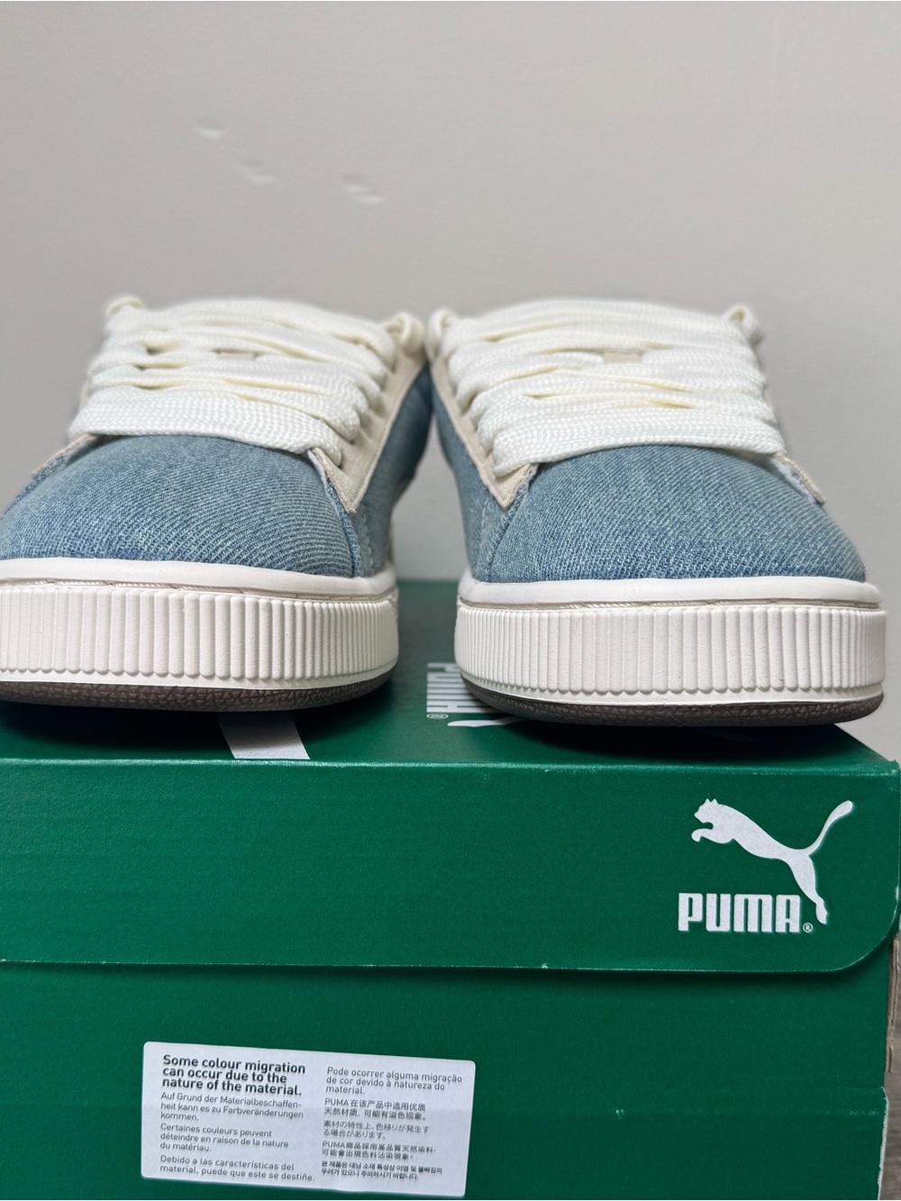 Puma Suede XL Denim Women’s Size 8 - Picture 3 of 11